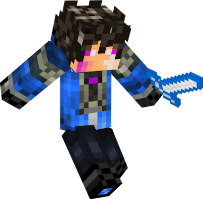 Character from JeffVix Minecraft music video 
