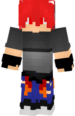 I am the official creator of this minecraft skin! I saw a GLMV on YouTube and that inspired me to create this minecraft skin.