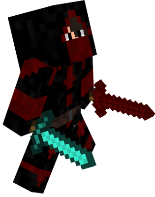 (I made the Redstone Sword by myself,and I Made Minor changes to this skin. All credit to the original creator) This is a Assassin that knows he is not alone.