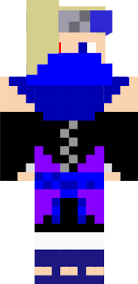 This is my new ninja skin for the Naruto role play server I play on called naruto adventure's
