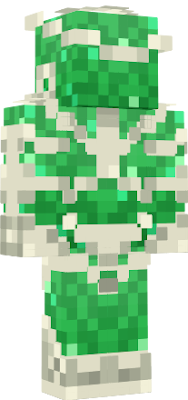 looks like emerald mixed with slime