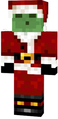 Slime with Santa suit - hat to side