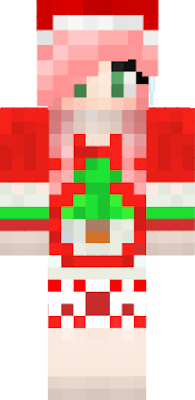 My First Christmas skin I ever made