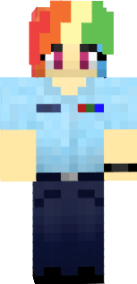 Rainbow Dash in Corps Blues Civil Air Patrol Uniform