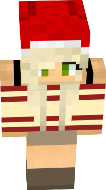This is a girl skin for the Holidays! Have YOU been naughty or nice?