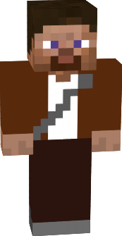 A young, half glass full bounty hunter with a taste for adventure. The lead character of the minecraft machinima