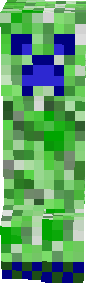 A Creeper With Some Blue