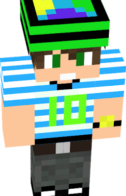 A cool skin , without bugs, it will look awesome in Minecraft! :)