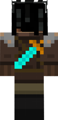 this is just a basic Mob Hunter you can determine if its a male of female because it looks like both but yeah have fun with this skin