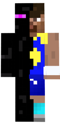 Is a especial skin with an enderman and the player of basketball Stephe Curry!