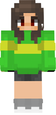 This is Chara from undertale XD I LOVE THAT GAME <3333333333333