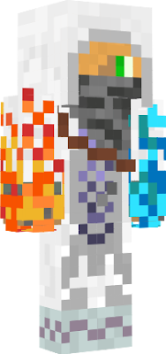 New Aceofarrows' Skin with fire and ice. Green eyes!
