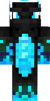 Blue Ender Dragon, Minecraft Skin
