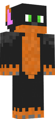 One of my characters as a minecraft skin!
