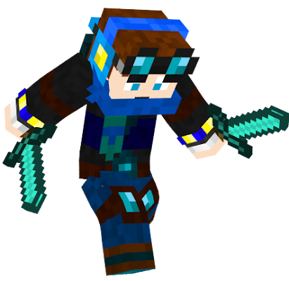 This skin is created and it's inspired by a drawing of mine,because Sapphire DJ in my drawings used to have a blue scarf like this. -DragonEddie360