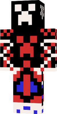 a skin that has a creeper themed mexican wrestler