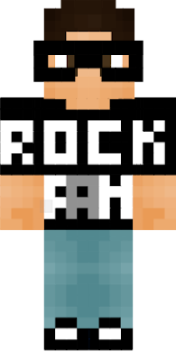 dex rock minecraft skin