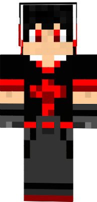 Ein Raver Priester in Schwartz Rot xD