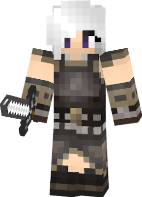 - Hd skin with armor from the game 
