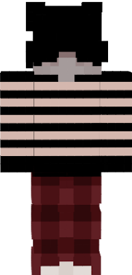 my favourite minecraft skin but the retexture of it