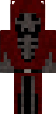 I made a version of Dredlord for if he were enhanced with a new netherite body, and yes I did also give him a new robe, just thought red suited this version of him more.
