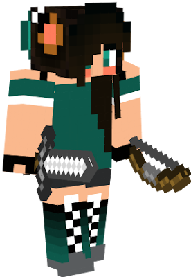 Loves Iron, Great at aiming and loves the color Cyan! Will be a youtuber one day :3