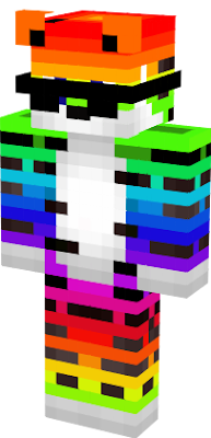 The wild Rainbow tiger has appeared use pvp skills to catch him!or just save this and wear it :P