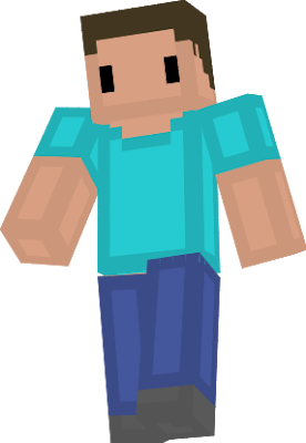 Just another Steve skin, probably already been made. But this is my simplistic Steve skin.
