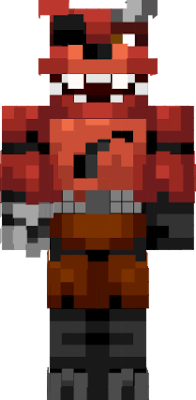 Withered Foxy — Minecraft head