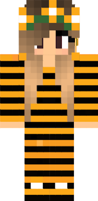 its ment to be a tiger in a wansy but it looks more like a bee girl