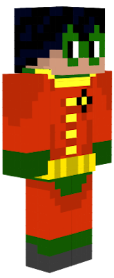 Robin from under the red hood a minecraft skin