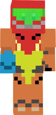 This is a Skin of Samus Aran, known from the game 'Metroid