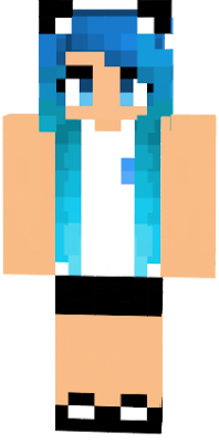 Another line of skins that I have created. This particular line is my skin, (a.k.a. Renee) in clothes from her younger years. As always, she still has cat ears and blue hair.