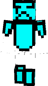 Layer one of diamond armour with the EvilCraft texture.