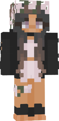minecraft skin of a girl