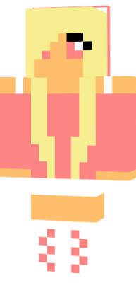 blonde girl with hat also first skin I made with a hat on:P