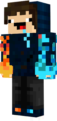 Fire and ice Noob skin