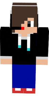 uma skin de um youtuber