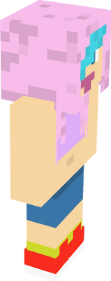 I tried to do lizzie it hasn't gone perfect but I'm changing this to my minecraft skin best one ive ever done