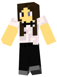 I like wearing suits and bowties but I couldn't find a girl skin wearing bowties or suits so I made one myself!