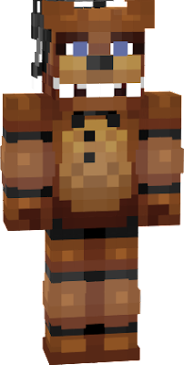 Fazendo a skin do Freddy para o minecraft parte 1 #minecraft #mine
