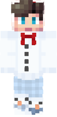 His Christmas wear for the holidays at Aldova, which is in Pika Survival, Pika Network.