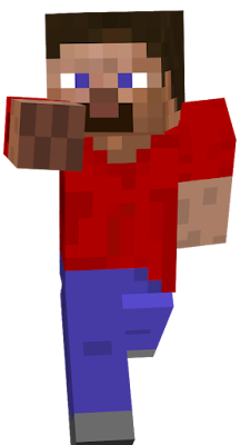 Steve's red shirt