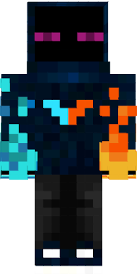 A fire and ice EnderBoss Assasin