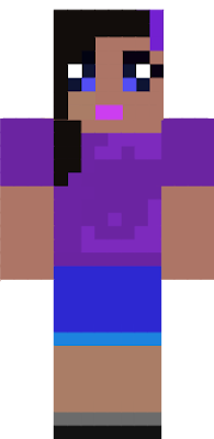 girl with purple shirt
