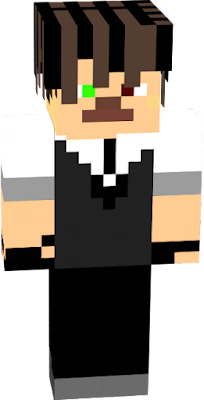 Its my first minecraft skin and is inspired of my roblox avatar