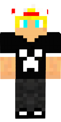 skin minecraft menino feito por menina mas menina fica feia de boné para traz por isso um menino