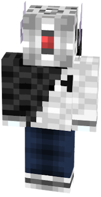 its a robot skin with a pullover
