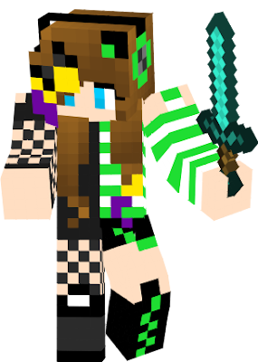 only we can use this skin sorry and this skin is mixed with ore original skins <3