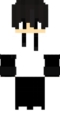 preto e branco  Minecraft Skins